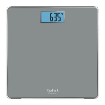 Кантар Tefal PP1500V0, капацитет 160 кг, 2x AAA батерии, дисплей с подсветка, сив | JAR Computers Tefal PP1500V0