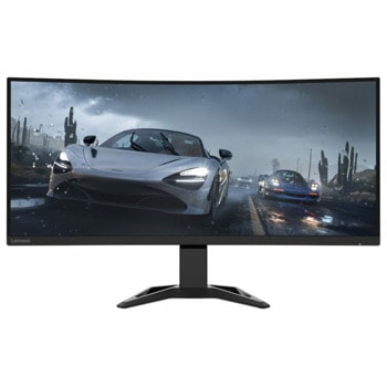 Монитор Lenovo G34W-30, 34" (86.36 cm) VA панел, 170Hz, WQHD, 0.5 ms (MPRT), 350cd/m2, DisplayPort, HDMI | JAR Computers Lenovo G34W-30