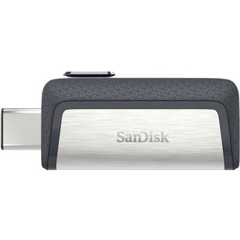 Памет 256GB USB Flash Drive, SanDisk Ultra Dual (SDDDC2-256G-G46), USB 3.1 Type A/C, OTG | JAR Computers SanDisk SDDDC2-256G-G46
