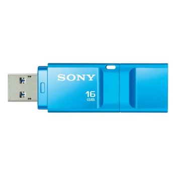 16GB USB Flash, Sony Мicrovault, син, USB 3.0