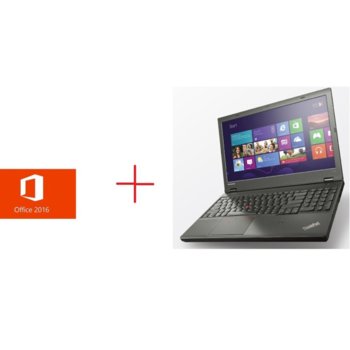 Lenovo Thinkpad T540p + MS Office 2016