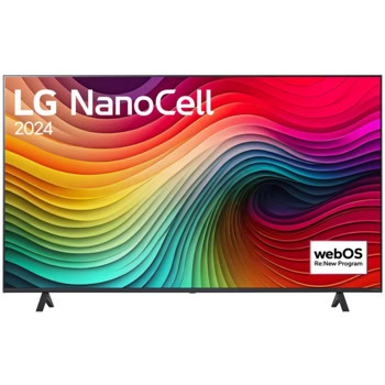 Телевизор LG 65NANO81T3A, 65" (165.1cm) 4K/UHD DLED Smart TV, HDR, 4K AI Upscale, AI Sound Pro, DVB-T2/C/S2, Wi-Fi, Bluetooth, LAN, 3x HDMI, 2x USB | JAR Computers LG 65NANO81T3A