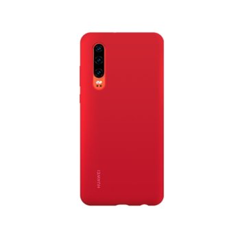 Elle silicone magnetic case for Huawei P30 red
