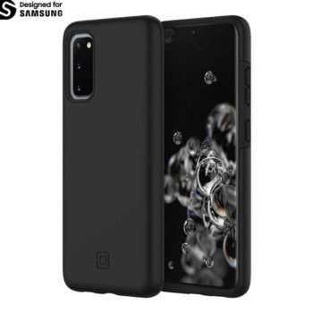 Калъф за Samsung Galaxy S20, хибриден, Incipio DualPro SA-1031-BLK, удароустойчив, черен | JAR Computers Incipio DualPro Galaxy S20 black SA-1031-BLK