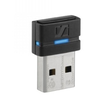 Адаптер Sennheiser BTD 800 USB ML (1000227), USB, Bluetooth v4.2, обхват до 25m, сертифициран за Skype for Business, черен | JAR Computers Sennheiser BTD 800 USB ML 1000227