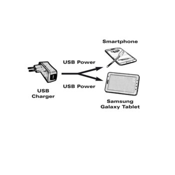 Roline 11.02.8302 USB Aм to Galaxy/USB Micro Bм