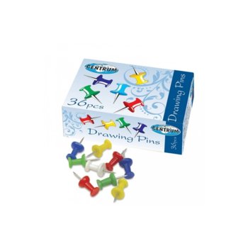 Кабари Centrum, 36бр. в опаковка, различни цветове | JAR Computers Centrum Кабари