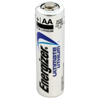 Батерия литиева Energizer Ultimate Lithium, AA, L91, 1.5V, 1бр. | JAR Computers Energizer Ultimate Lithium AA L91 1.5V 1 бр