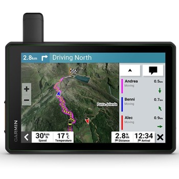 Навигация Garmin Tread - SxS Edition (010-02507-10), 8" (20.32 cm) дисплей, GPS, Wi-Fi, Bluetooth, 64GB вградена памет, до 6 часа време за работа, microSD слот, IPX7, карти на Европа, Африка и Близкия изток | JAR Computers Garmin Tread - SxS Edition 010-02507-10
