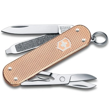 Джобен нож Victorinox Classic Alox Fresh Peach, оранжев | JAR Computers Victorinox Classic Alox Fresh Peach 0.6221.202G
