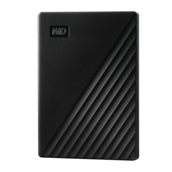 Твърд диск 2TB, Western Digital MyPassport, черен, външен, USB 3.1 | JAR Computers Western Digital 2TB MyPassport Black