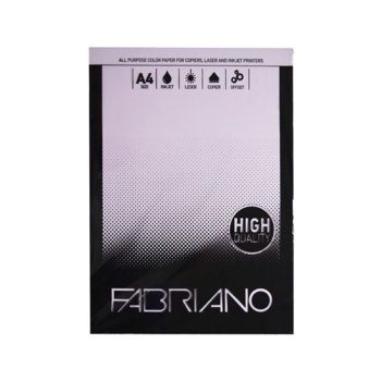 Копирен картон Fabriano, A4, 160 g/m2, лавандула, 50 листа | JAR Computers Fabriano A4, 160 g/m2, лавандула, 50 листа