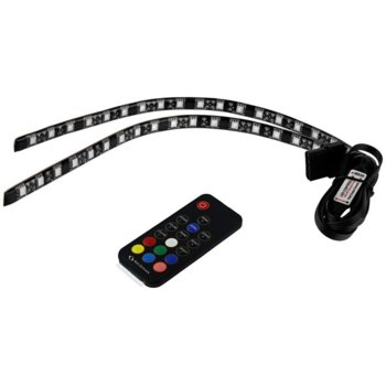 Светодиодна магнитна LED лента Raidmax LD-302R, DC 5~24V, черна, 30cm | JAR Computers Raidmax LD-302R