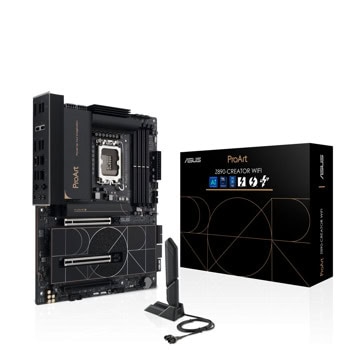 Дънна платка Asus ProArt Z890-CREATOR WIFI, Z890, LGA1851, DDR5, PCI-E 5.0 (DP&HDMI), 4x SATA 6Gb/s, 5x M.2, 2x Thunderbolt 5, 6x USB 3.2 Gen 2, Bluetooth 5.4, ATX | JAR Computers Asus ProArt Z890-CREATOR WIFI 90MB1JD0-M0EAY0