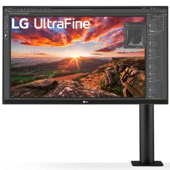 Монитор LG 27UN880P-B, 27" (68.58 cm), IPS панел, 4K/UHD, 5ms, 350cd/m2, DisplayPort, HDMI, USB C | JAR Computers LG 27UN880P-B