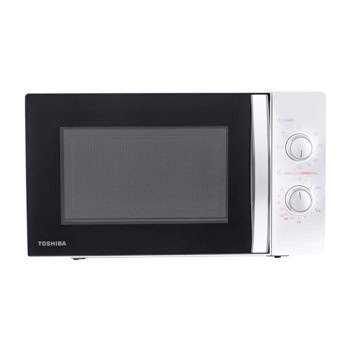 Микровълнова фурна Toshiba MW-MG20P(WH), с грил, механично управление, 800W, 20л. обем, 5 степени на мощност, бяла | JAR Computers Toshiba MW-MG20P(WH)