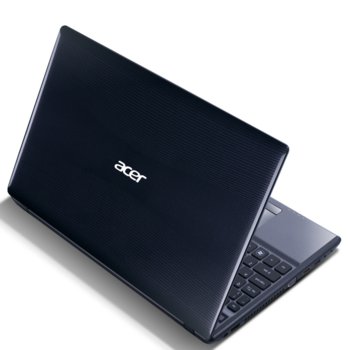Лаптоп 15.6" (39.62 cm) ACER AS5755G-2634G1TMiks, Intel® Core™ i7 2630QM 2.0GHz, HD LED Display & GeForce GT540M 2GB DDR3 (HDMI), 4GB, 1000GB, DVDRW, 802.11n, camera, Linux, 2.6kg, 1г. гаранция | JAR Computers ACER AS5755G-2634G1TMiks