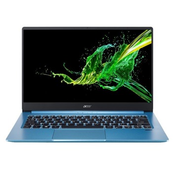 Лаптоп Acer Swift 3 SF314-59 (NX.A0PEX.009)(син), четириядрен Tiger Lake Intel Core i5-1135G7 2.4/4.2 GHz, 14.0" (35.56 cm) Full HD IPS Anti-Glare Display, (HDMI), 8GB LPDDR4X, 512GB SSD, 1x USB Type-C, Windows 10 Home | JAR Computers Acer Swift 3 SF314-59 NX.A0PEX.009