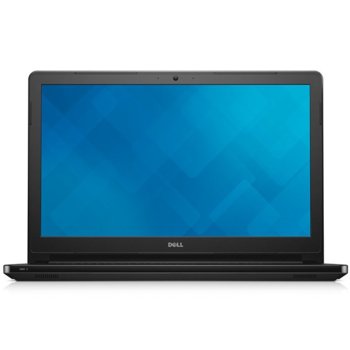 Лаптоп Dell Vostro 3558 (VAN15BDW16031T_013_UBU-14), дву-ядрен Intel Pentium 3805U 1.9 GHz, 15.6" (39.62 cm) HD LED Display, (VGA), 4GB, 1TB HDD, 1x USB 3.0, Linux, 2.24kg | JAR Computers Dell Vostro 3558 VAN15BDW16031T_013_UBU-14