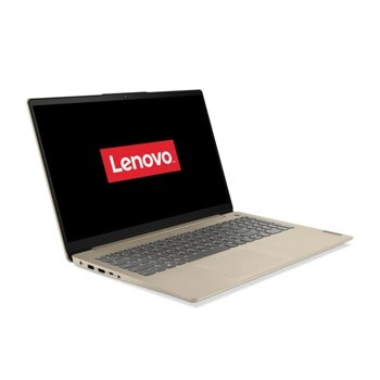 Лаптоп Lenovo IdeaPad 3 15ITL6 (82H801F1RM)(златист), двуядрен Tiger Lake Intel Core i3-1115G4 3.0/4.1 GHz, 15.6" (39.62 cm) Full HD IPS 300nits Anti-Glare Display, (HDMI), 4GB DDR4, 256GB SSD, 1x USB-C 3.2, No OS image