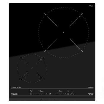 Плот за вграждане Teka IZC 42300, електрически, стъклокерамика, 2 нагревателни зони, iCooking функции, сензорно управление, звукова аларма, черен | JAR Computers TEKA IZC 42300