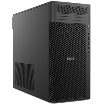 Настолен компютър Dell Pro Max Tower T2 FCT2250 (BTO103_FCT2250_EMEA), двадесетядрен Intel Core Ultra 7 265 2.4/5.3 GHz, 16GB DDR5, 512GB SSD NVMe, 1x Thunderbolt 4, клавиатура и мишка, Windows 11 Pro | JAR Computers Dell Pro Max Tower T2 FCT2250 BTO103_FCT2250_EMEA