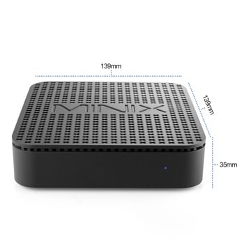 Настолен компютър MiniX NEO G41V-4 MAX, четириядрен Gemini Lake Intel Celeron Processor N4100 1.1/2.4 GHz, 4GB DDR4, 128GB eMMC, 2x USB 3.0, Windows 10 Pro | JAR Computers MiniX NEO G41V-4 MAX (4GB/128GB)