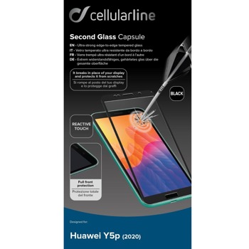 Cellularline Tempered Glass for Huawei Y5p