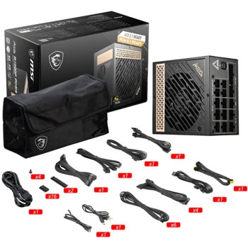 Захранване MSI Meg Ai1300P PCIE5 306-7ZP4A11-CE0 | JAR Computers Захранване MSI Meg Ai1300P PCIE5 306-7ZP4A11-CE0