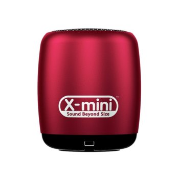 Тонколонa X-Mini Xmi Click XAM24-R, 1.0, 2W, Bluetooth, червен, Selfie бутон | JAR Computers Xmi XAM24-R
