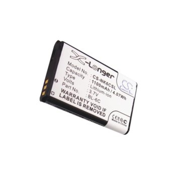 Battery for Nokia 6012/6015/6015i, 3.7V/1100mAh