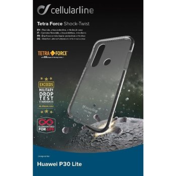 Cellular Line Tetra Force for Huawei P30 Lite