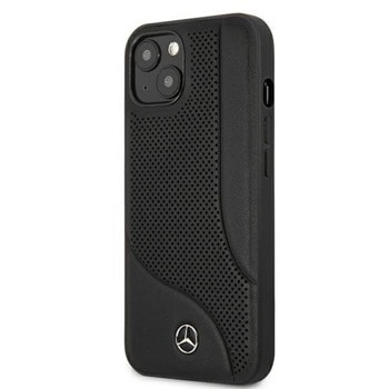 Mercedes Perforated Area Genuine Leather Hard Case