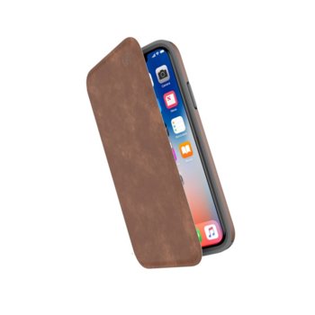 Speck iPhone X Presidio Folio Leather Brown