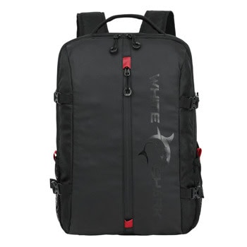 Раница за лаптоп SBOX WHITE SHARK GBP-009, до 16" (40.64cm), полиестер, водоустойчива, черна | JAR Computers White Shark GBP-009