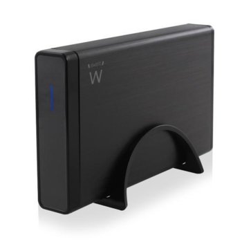 Кутия 3.5" (8.89 cm) Ewent EW7047, за 3.5" (8.89 cm) HDD/SSD, USB 2.0, SATA/PATA, черна | JAR Computers Ewent EW7047 3.5in