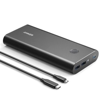 Външна батерия/power bank/ Anker PowerCore+, 26800mAh, черна, 2x 5V/3.0A | JAR Computers Anker PowerCore+ 26800 dc-41640