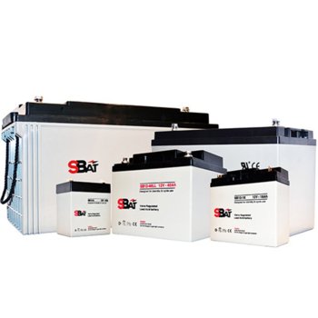 Акумулаторна батерия SBat SB12-5, 12V, 5Ah, T1 конектори image