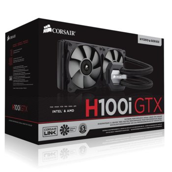 Corsair Hydro Series H100i GTX CW-9060021-WW