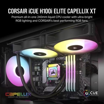 Corsair iCUE H100i ELITE CAPELLIX XT CW-9060068-WW