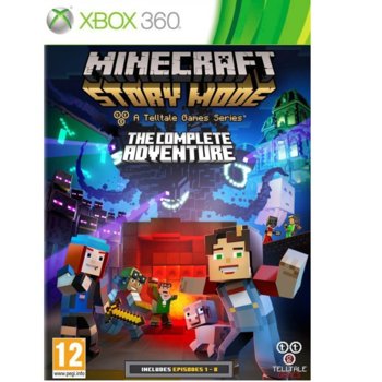 Игра за конзола Minecraft: Story Mode - The Complete Adventure, за Xbox 360 | JAR Computers Minecraft: Story Mode - The Complete Adventure