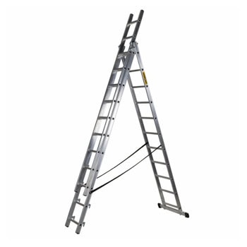 Стълба VALVNOS, алуминиева, 7.35м | JAR Computers Стълба VALVNOS алуминиева 7.35м