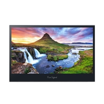 Монитор AOPEN 16PM6QTbmiux (UM.ZP6EE.003), преносим, 15.6" (39.62 cm) IPS панел, Full HD, 8ms, 250 cd/m2, HDMI, USB Type C | JAR Computers AOPEN 16PM6QTbmiux