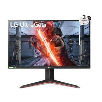 Монитор LG 27GN850-B, 27" (68.58 cm) IPS панел, 144Hz, QHD, 1ms, 350 cd/m2, DisplayPort, HDMI | JAR Computers LG 27GN850-B