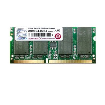 128MB SDRAM Transcend 100MHz