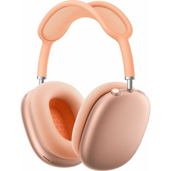 Слушалки Apple AirPods Max (USB-C), безжични, Bluetooth, микрофон, Apple H1 чип, Adaptive EQ, Transparency Mode, активно шумопотискане, до 20 часа време на работа, оранжеви | JAR Computers Apple AirPods Max USB-C Orange MWW73ZM/A