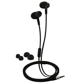 LogiLink Water resistant In-Ear Black HS0042