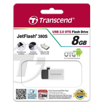 8GB Transcend JetFlash 380S OTG