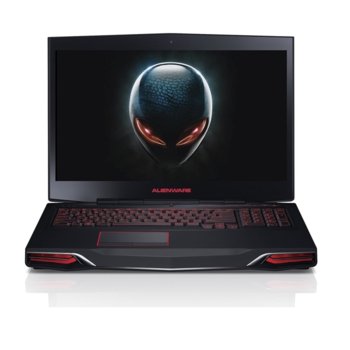 Лаптоп Dell Alienware 17 R4 (5397063993956), четириядрен Skylake Intel Core i7-6820HK 2.7/3.6GHz, 17.3" (43.94 cm) QHD Display & GeForce GTX 1080 8GB GDDR5 (HDMI&DP), 16GB DDR4, 1TB HDD & 512GB SSD, 2x USB 3.0 Windows 10, 4.36kg | JAR Computers Dell Alienware 17 R4 (5397063993956)