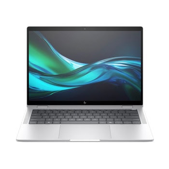 Лаптоп HP Elite x360 1040 G11 (B68ZGET#ABB)(сребрист), шестнадесетядрен Intel Core Ultra 7 155H 1.4/4.8GHz, 14" (35.56cm) WUXGA IPS Touchscreen Anti-Glare Display (HDMI), 32GB LPDDR5X, 1TB SSD NVMe, 2x USB 4.0 Type-C, Windows 11 Pro | JAR Computers HP Elite x360 1040 G11 B68ZGET#ABB